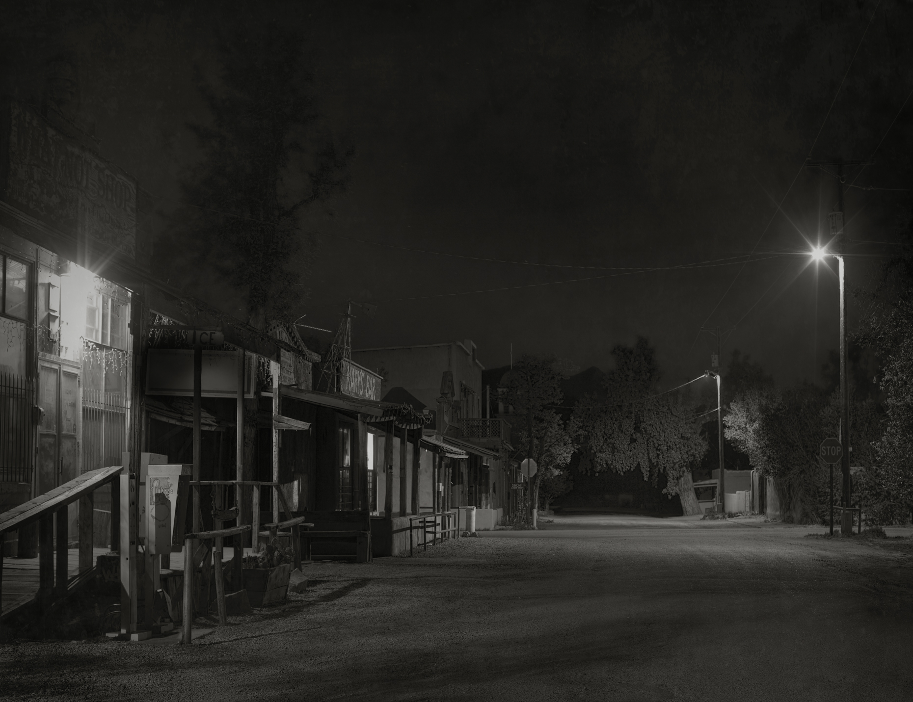"Cerillos Night", Cerillos, New Mexico