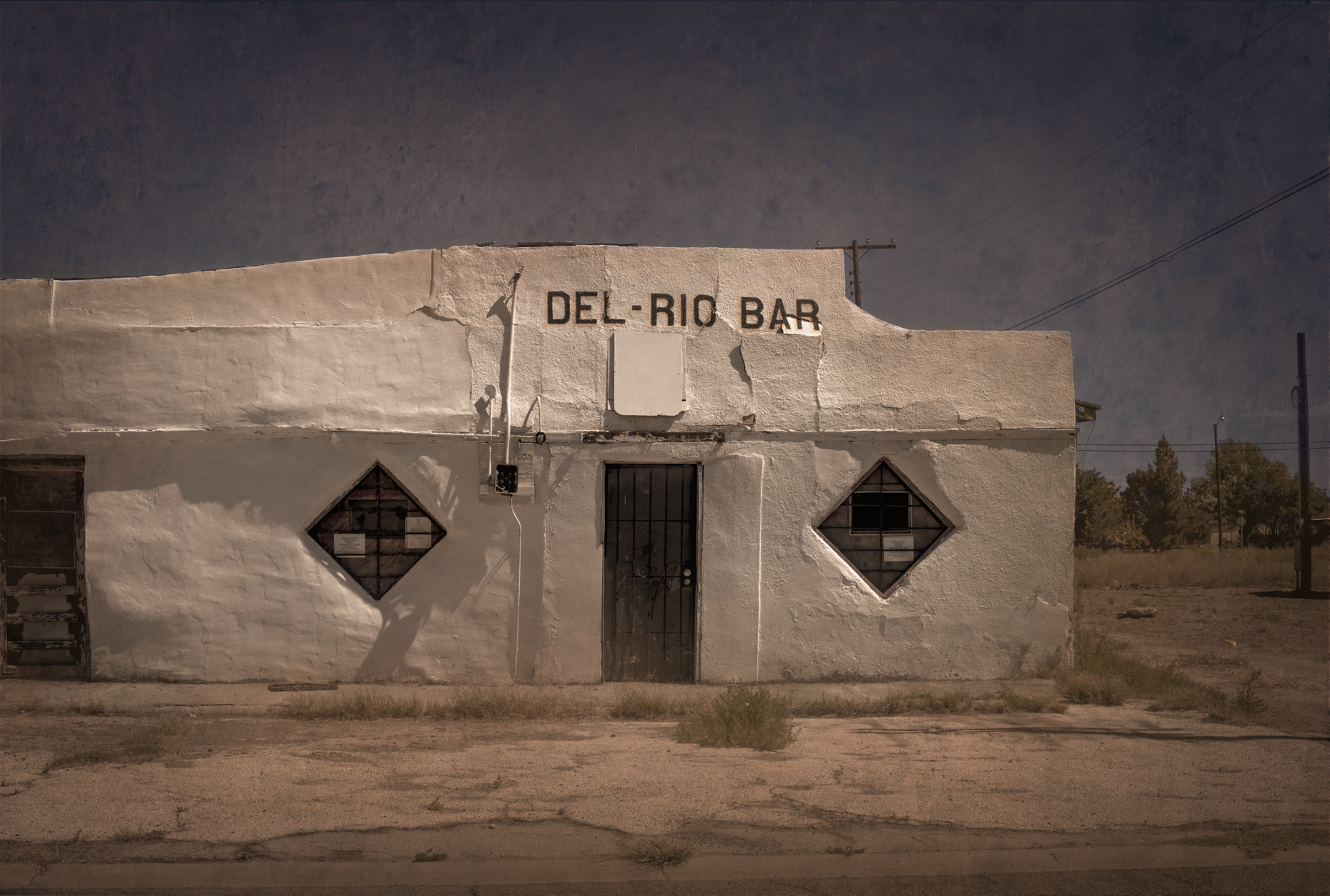 "Del Rio Bar", Pecos, Texas